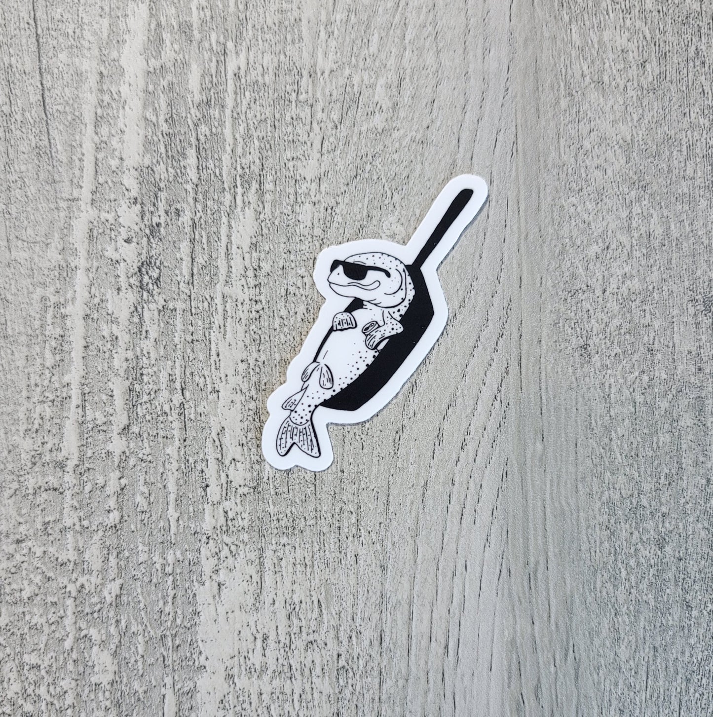 Frying Pan Trout Sticker