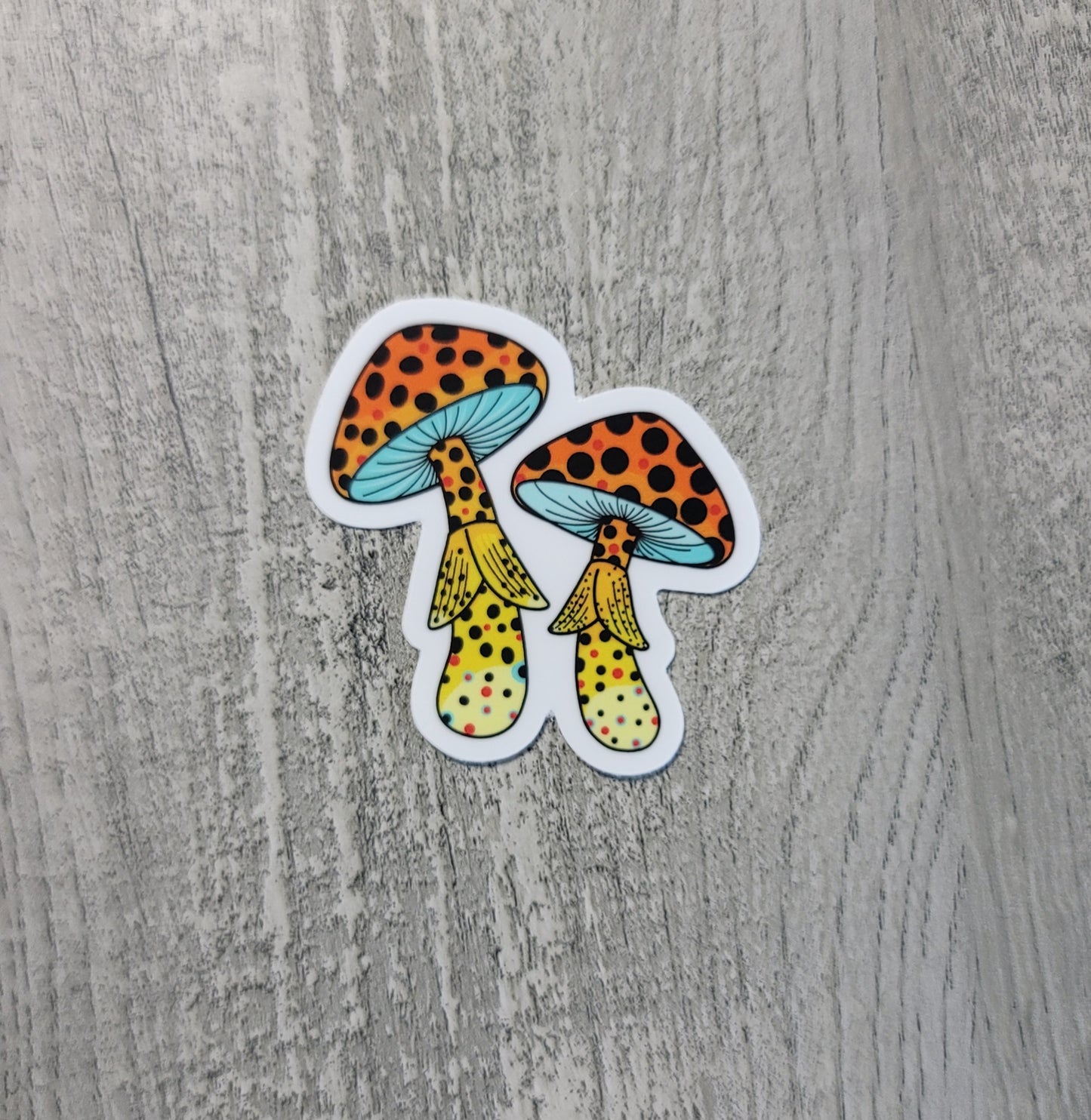 Mushroom Trout Sticker