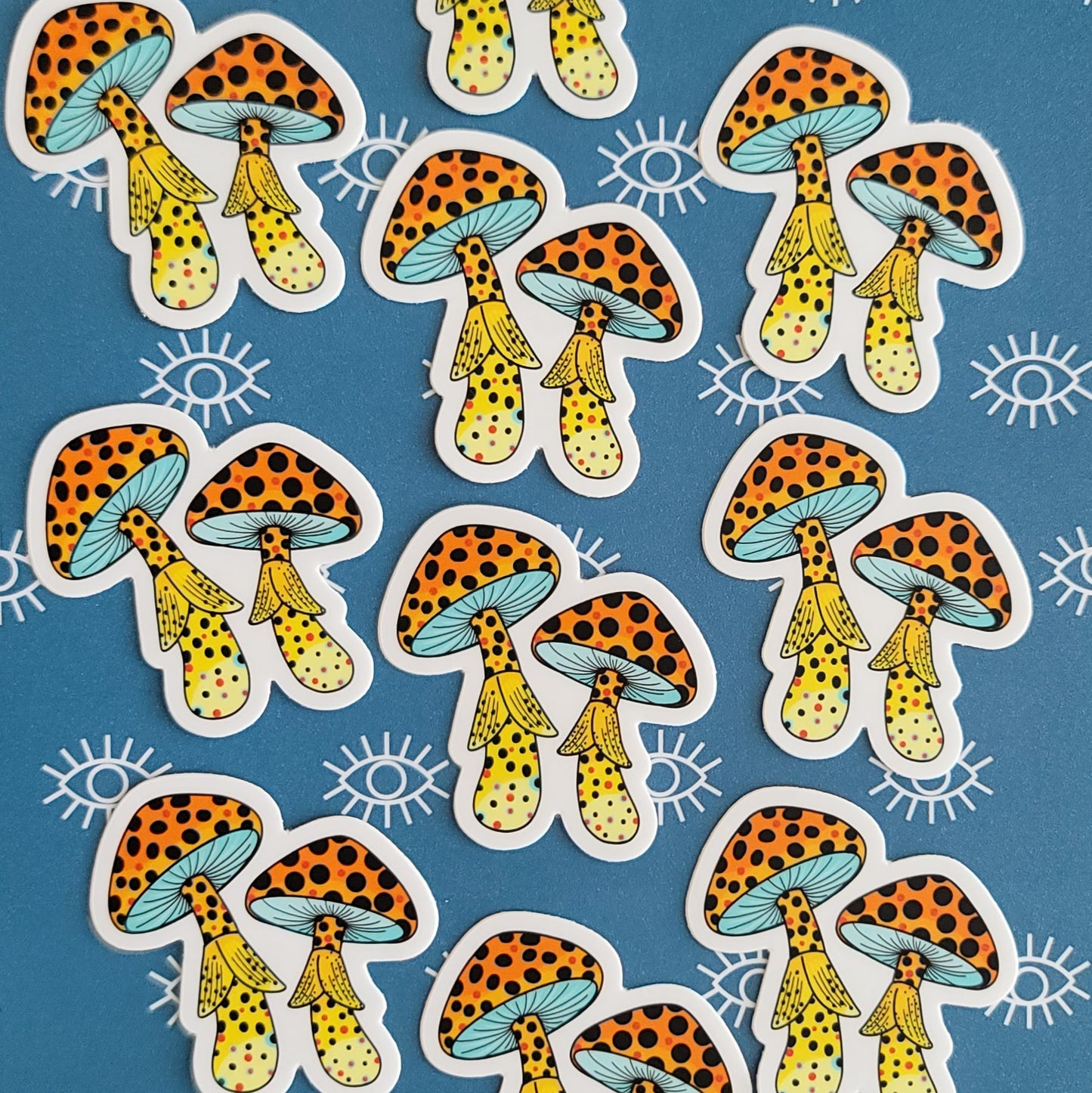 Mushroom Trout Sticker