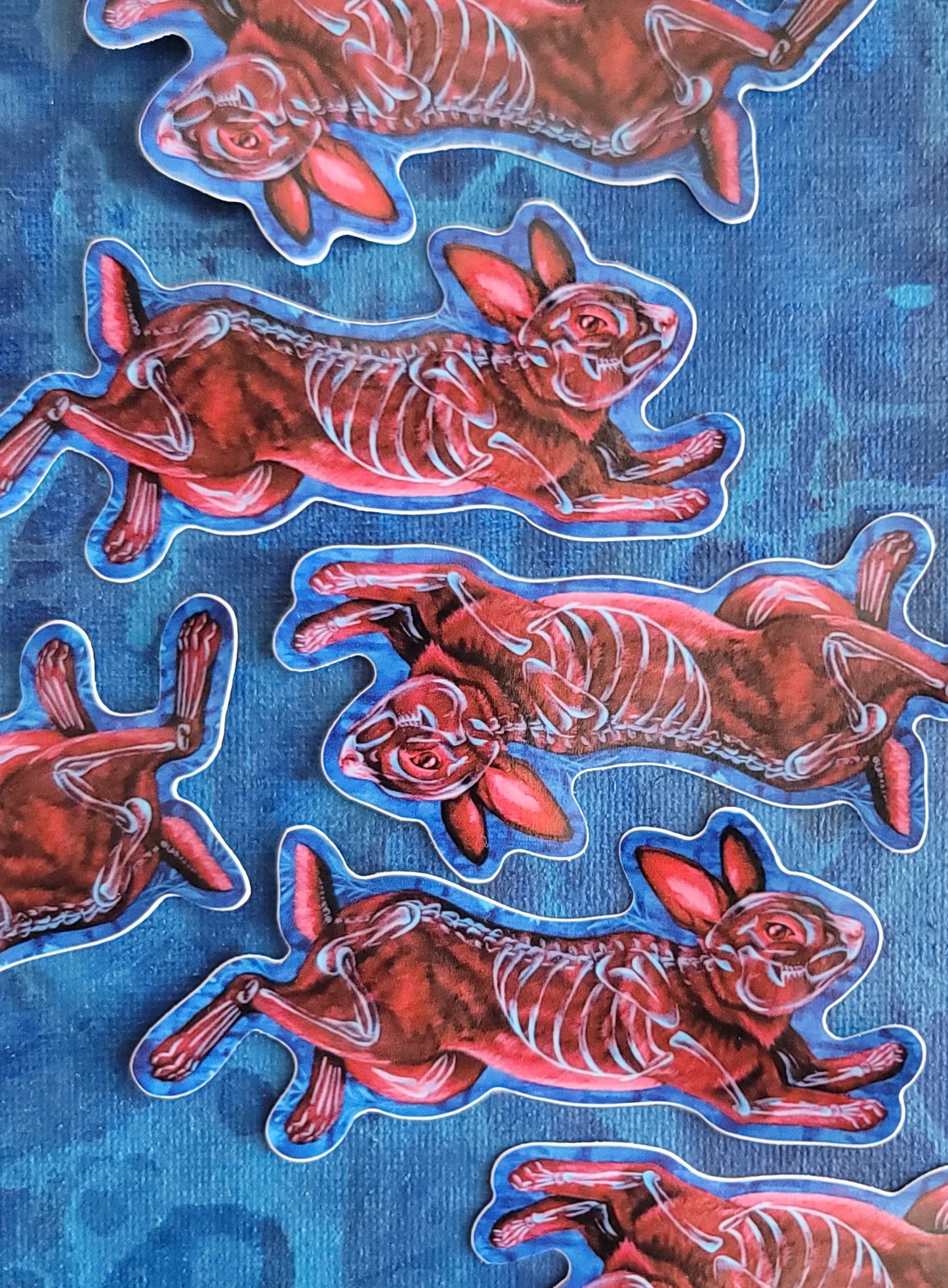 Bluebell Rabbit Sticker