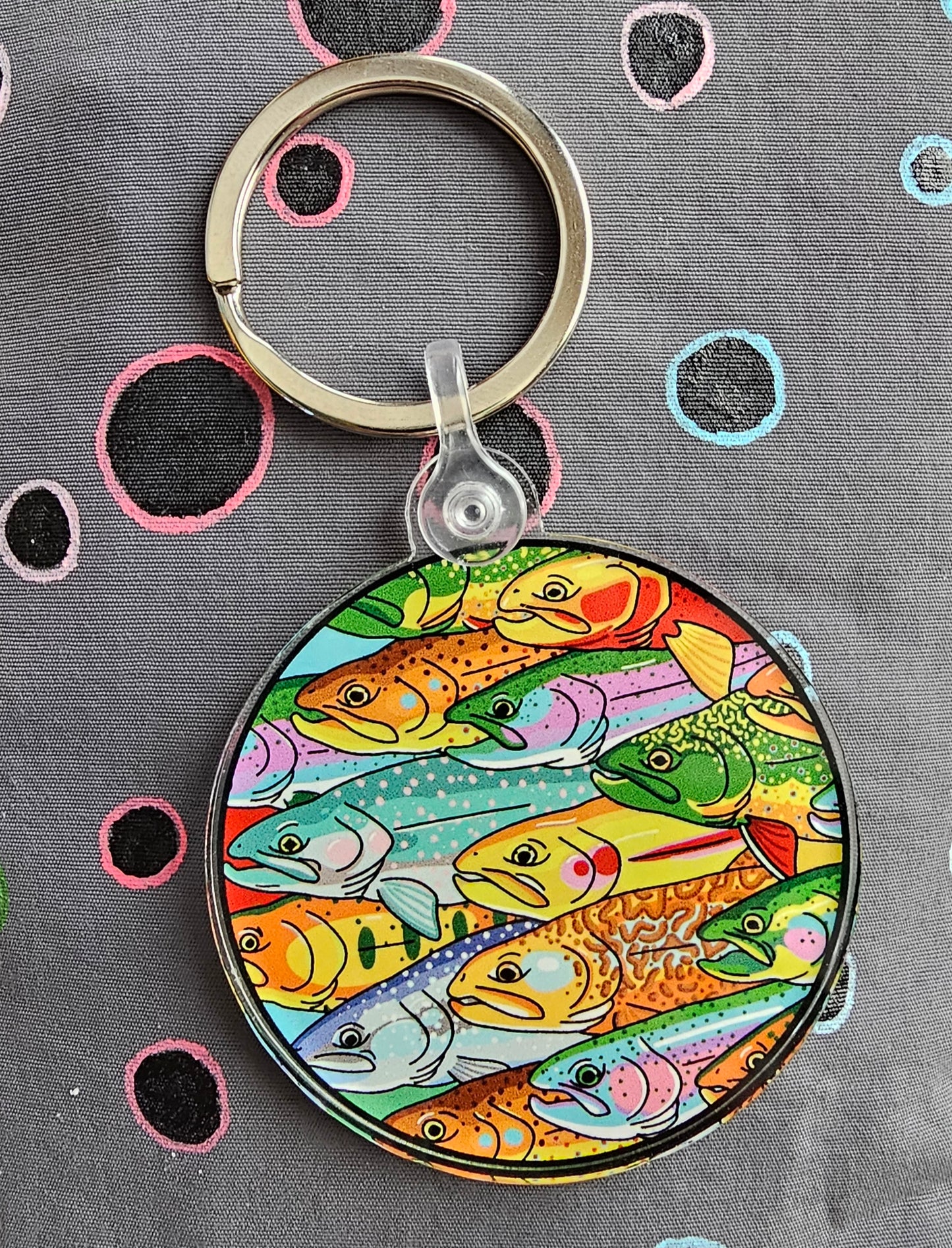 Trout Keychain