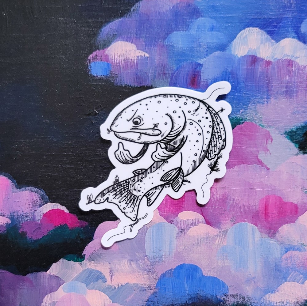 Small Colorado Mouth Trout Sticker