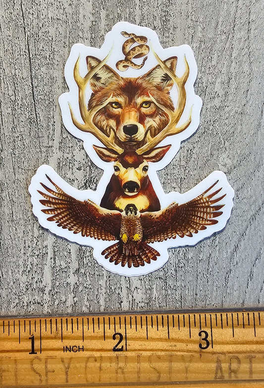 Spirit Animal Totem Sticker
