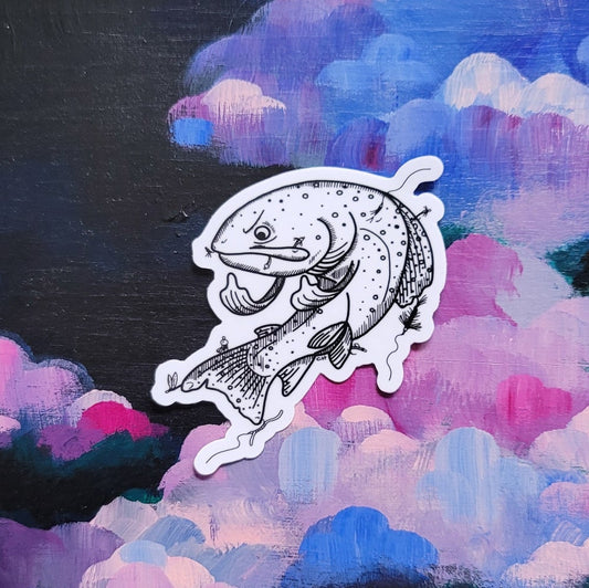 Small Colorado Mouth Trout Sticker